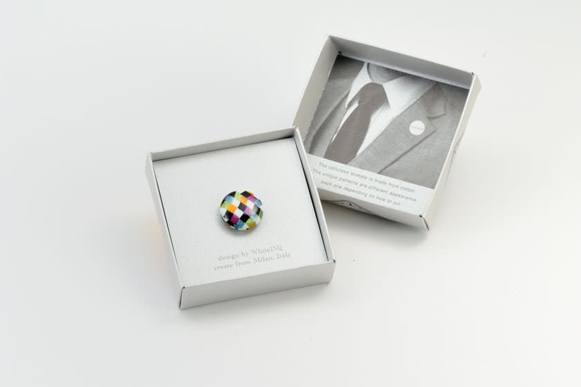 ピンズ マルチブロック 【結婚式 メンズ小物】