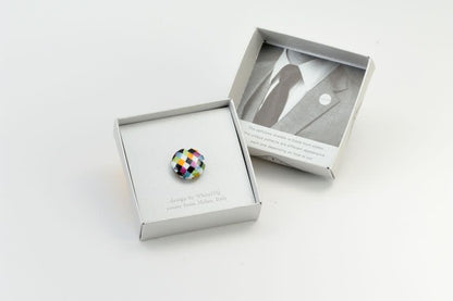 ピンズ マルチブロック 【結婚式 メンズ小物】