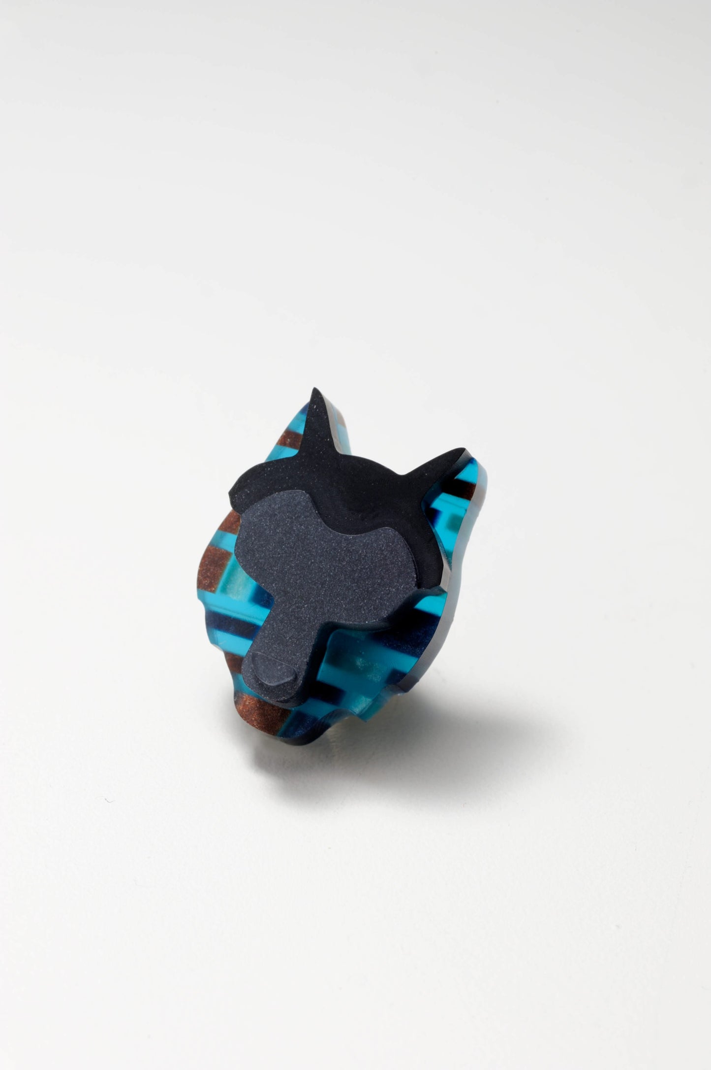 鯖江ピンス アニマルピンズ ANIMALE オオカミ 【結婚式 メンズ小物】