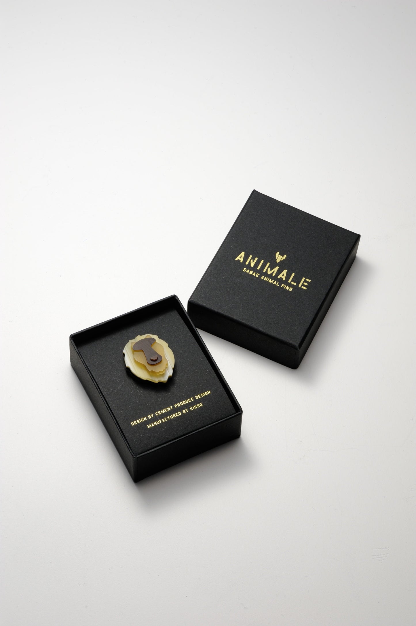 鯖江ピンス アニマルピンズ ANIMALE ライオン 【結婚式 メンズ小物】