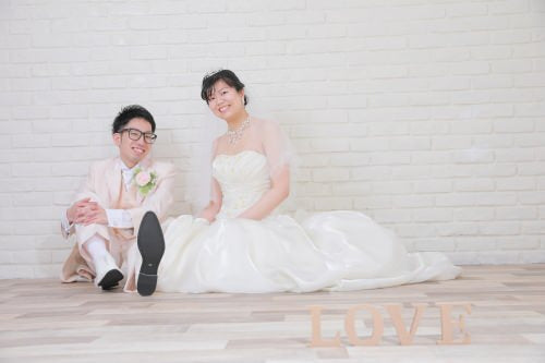 スタジオ洋装1着プラン　【結婚式　写真　フォト　撮影】