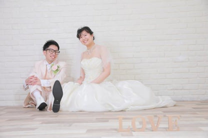 スタジオ洋装1着プラン　【結婚式　写真　フォト　撮影】