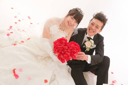 スタジオ洋装1着プラン　【結婚式　写真　フォト　撮影】