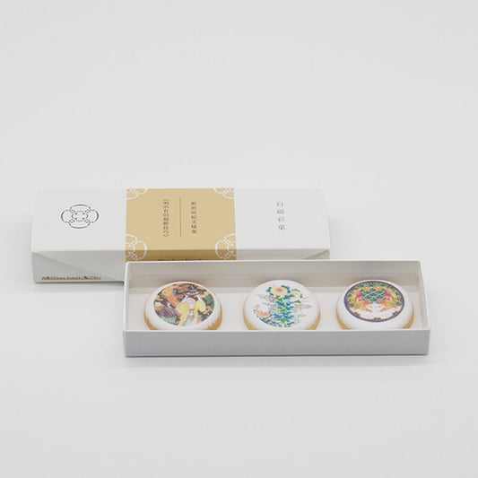 【アイシングクッキー】白磁彩菓 肥前皿絵文様菓 明治有田超絶技巧 3種セレクト 【結婚式 ギフト 食品 引き菓子 洋菓子】