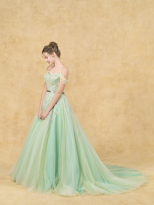 Katie - ケイティ -【結婚式 カラードレス レンタル】