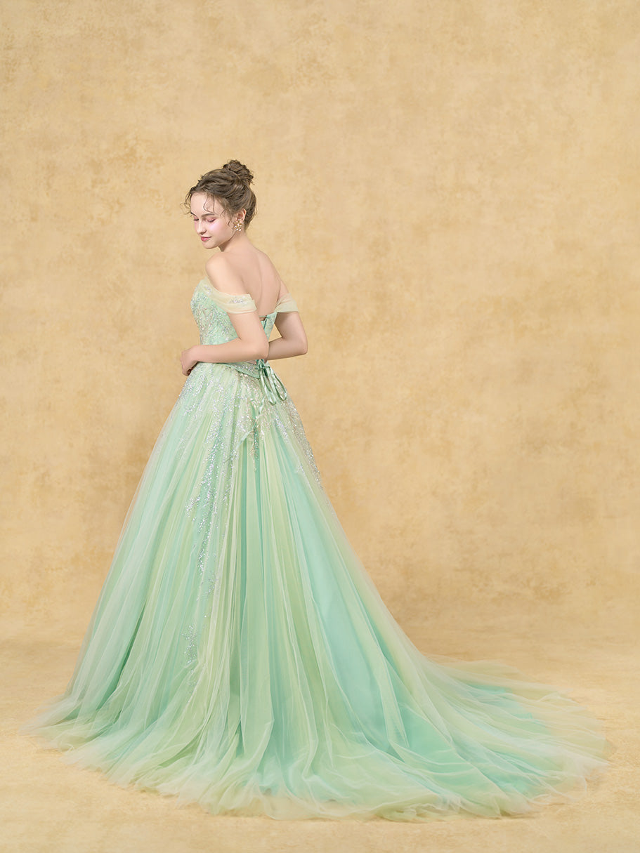 Katie - ケイティ -【結婚式 カラードレス レンタル】