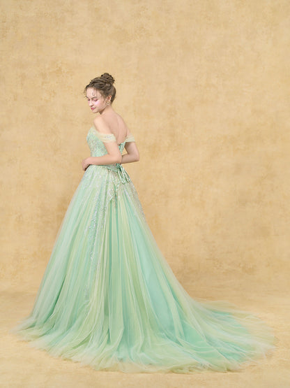 Katie - ケイティ -【結婚式 カラードレス レンタル】