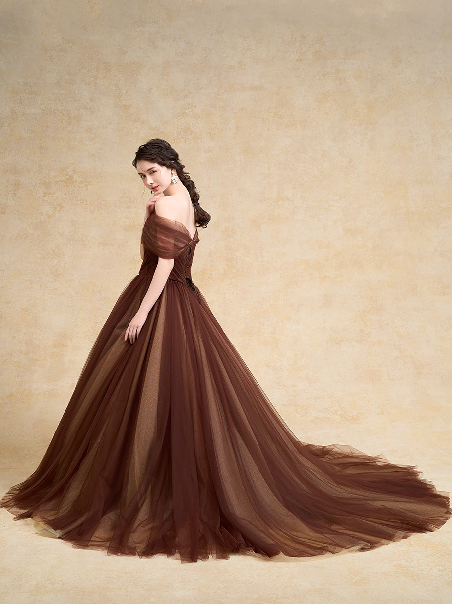 Brun - ブラン -【結婚式 カラードレス レンタル】