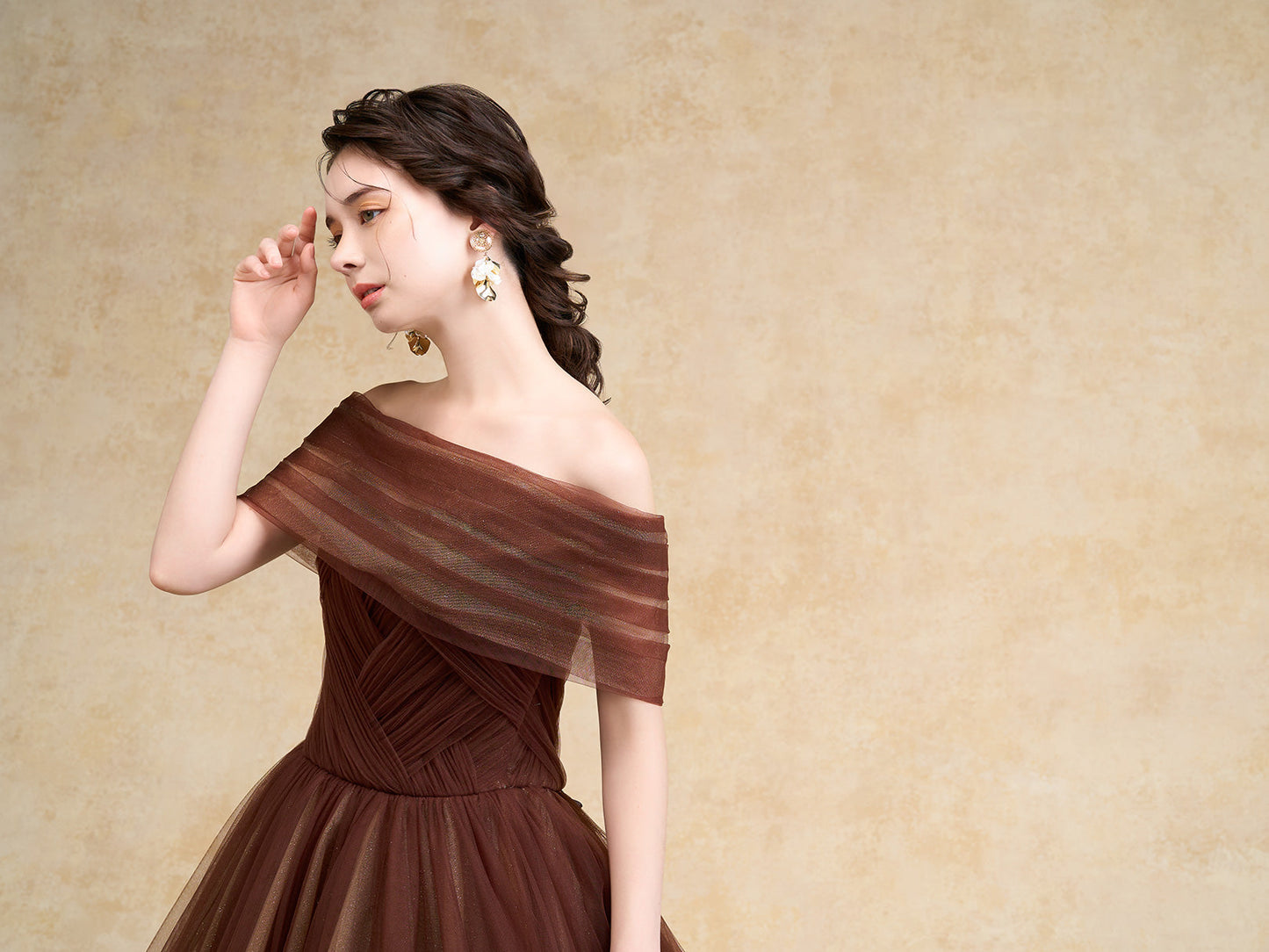 Brun - ブラン -【結婚式 カラードレス レンタル】