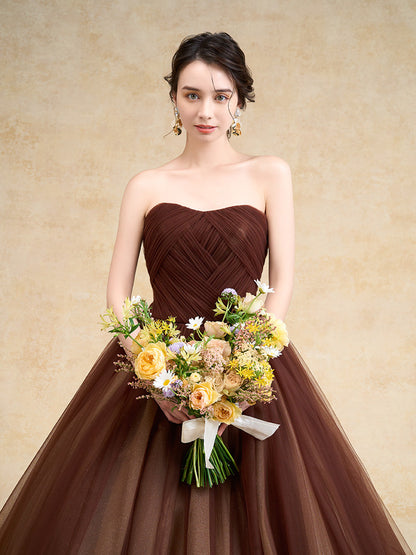 Brun - ブラン -【結婚式 カラードレス レンタル】