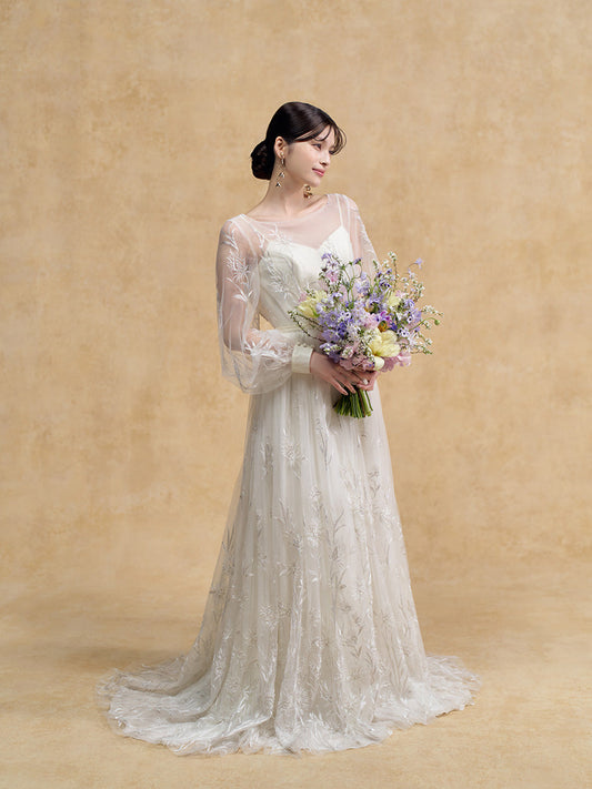 Aura - アウラ -【ウェディングドレス レンタル】