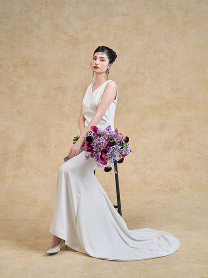 Audrey - オドレイ -【ウェディングドレス レンタル】