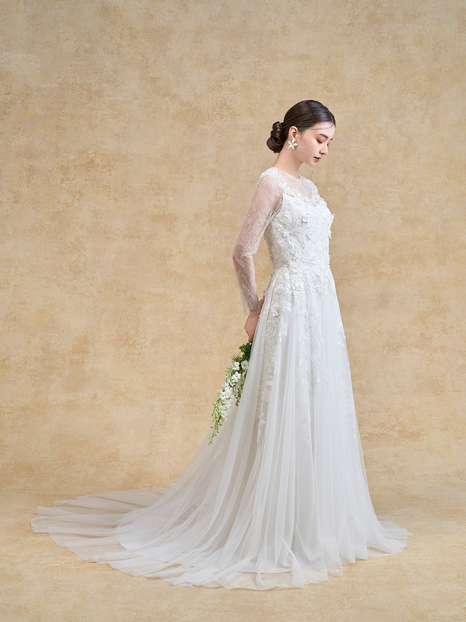 Willow - ウィロウ -【ウェディングドレス レンタル】