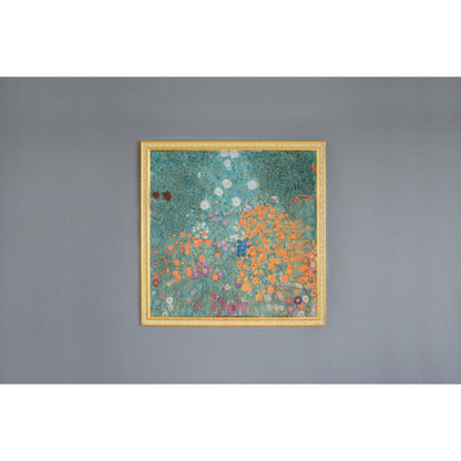 五彩織り クリムト「農家の庭」【バスタオル】 【結婚式 ギフト 引き出物 タオル 寝具】