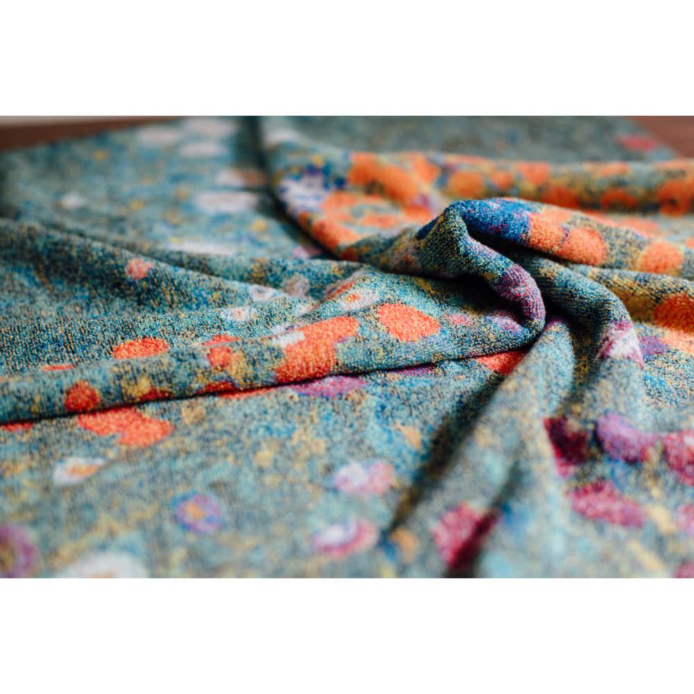 五彩織り クリムト「農家の庭」【バスタオル】 【結婚式 ギフト 引き出物 タオル 寝具】