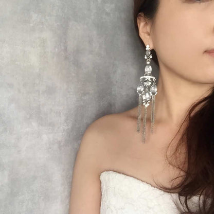 【ピアス・イヤリング】pyoi タッセルピアス/ブライダルアクセサリー 【結婚式 ピアス イヤリング】