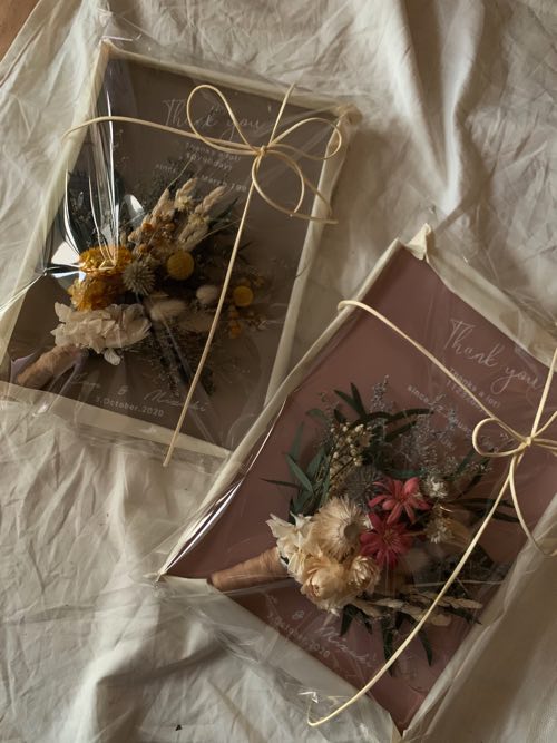 ご両親贈呈ボード A4 2枚セット 【結婚式 ギフト 両親プレゼント】