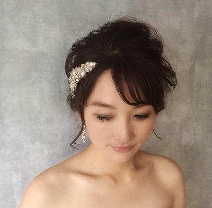 【ヘッドドレス】joli ヘッドアクセサリー/ブライダルアクセサリー 【結婚式 ヘアアクセサリー】