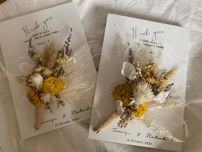 ご両親贈呈ボード A4 2枚セット 【結婚式 ギフト 両親プレゼント】