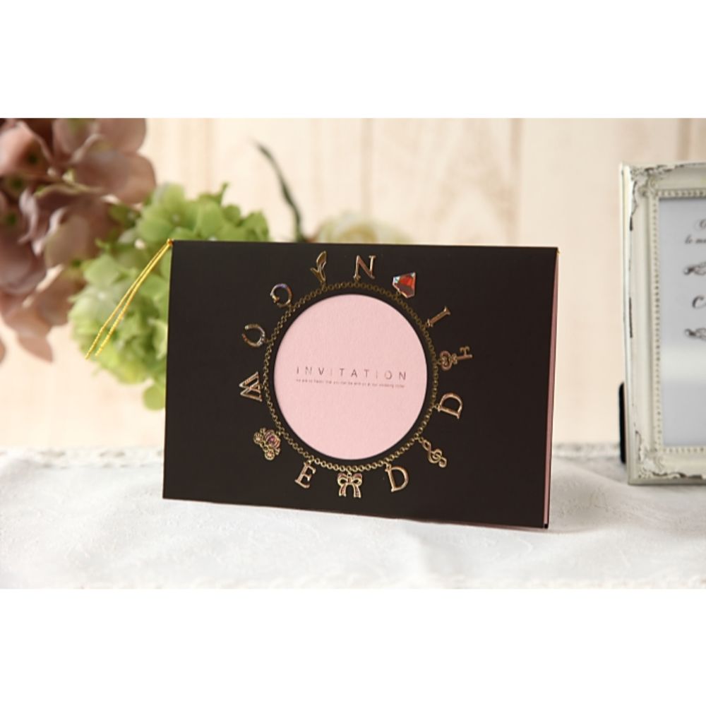 招待状セット ジュリエッタ ゴールド【結婚式 ペーパー 招待状】