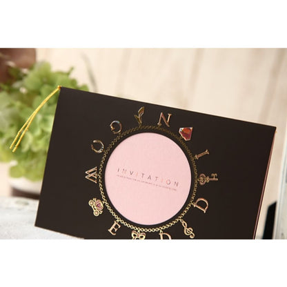 招待状セット ジュリエッタ ゴールド【結婚式 ペーパー 招待状】