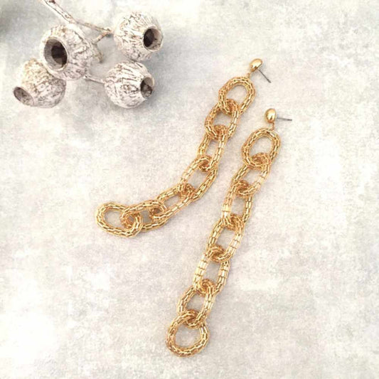 【ピアス・イヤリング】chain ロングピアス/ブライダルアクセサリー 【結婚式 ピアス イヤリング】
