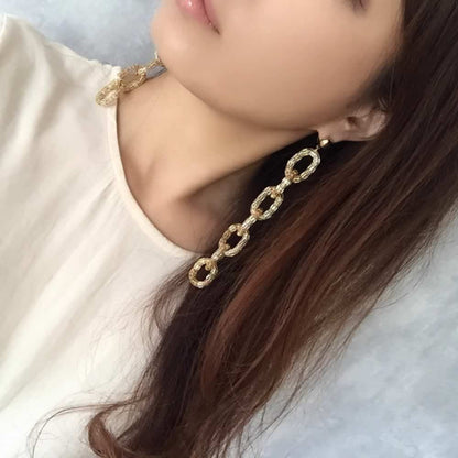 【ピアス・イヤリング】chain ロングピアス/ブライダルアクセサリー 【結婚式 ピアス イヤリング】