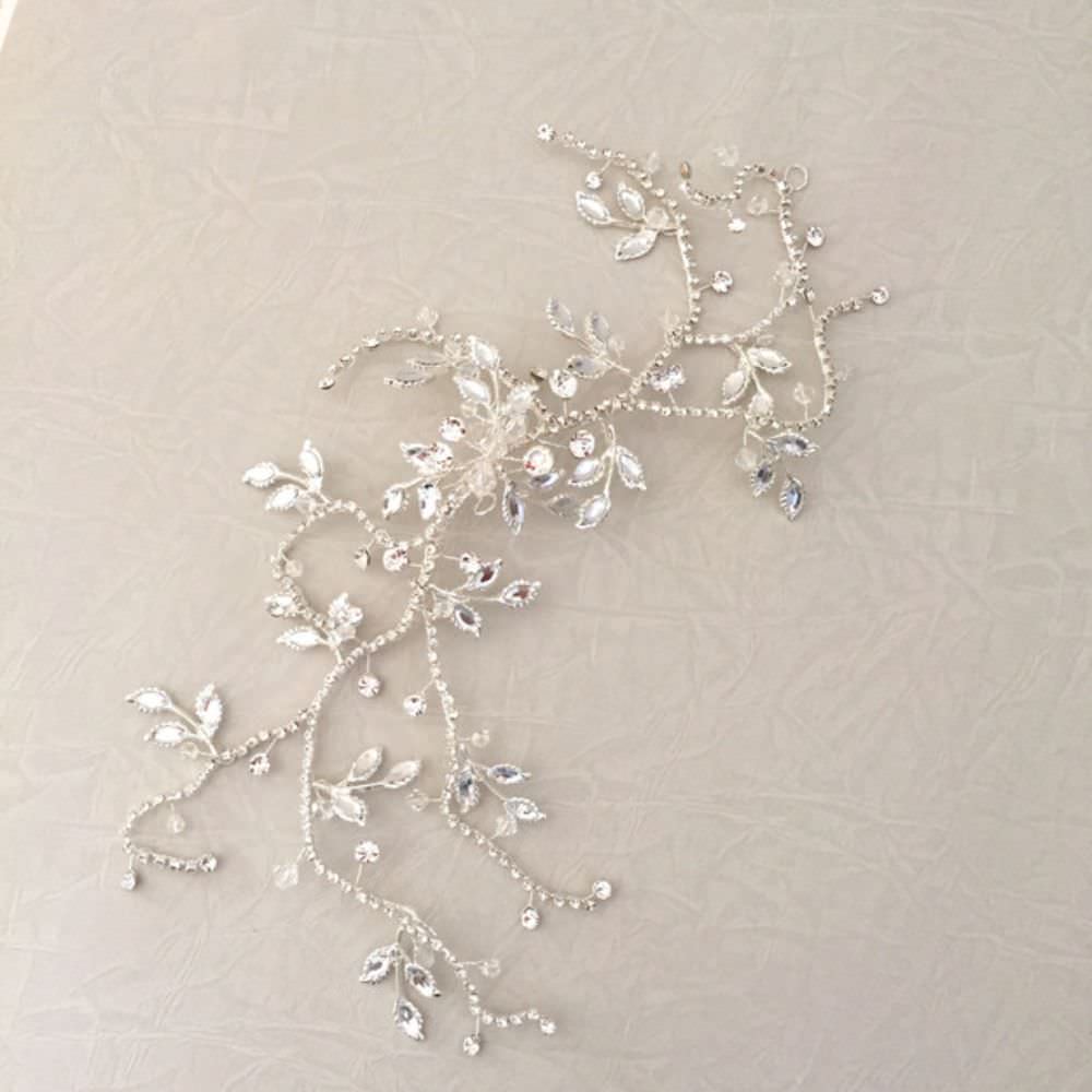 【ヘッドドレス】feuille ヘッドアクセサリー/ブライダルアクセサリー 【結婚式 ヘアアクセサリー】