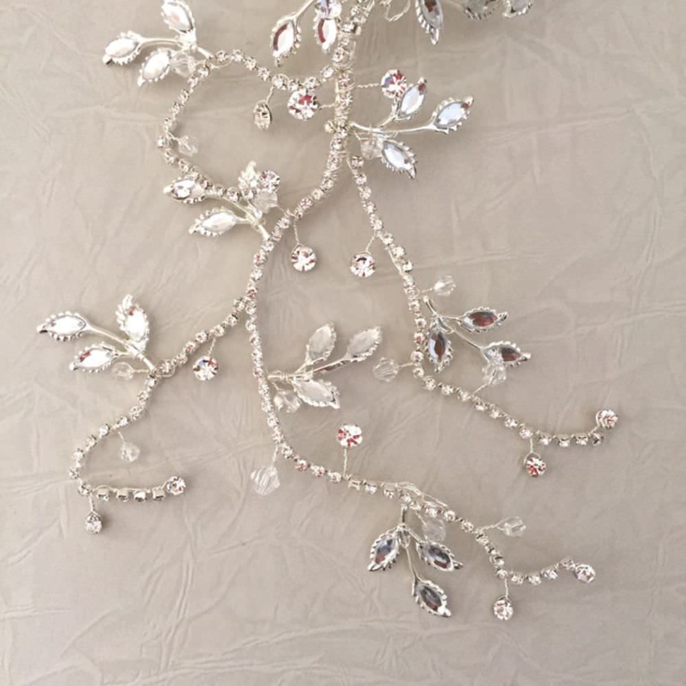 【ヘッドドレス】feuille ヘッドアクセサリー/ブライダルアクセサリー 【結婚式 ヘアアクセサリー】