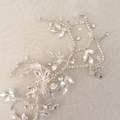 【ヘッドドレス】feuille ヘッドアクセサリー/ブライダルアクセサリー 【結婚式 ヘアアクセサリー】