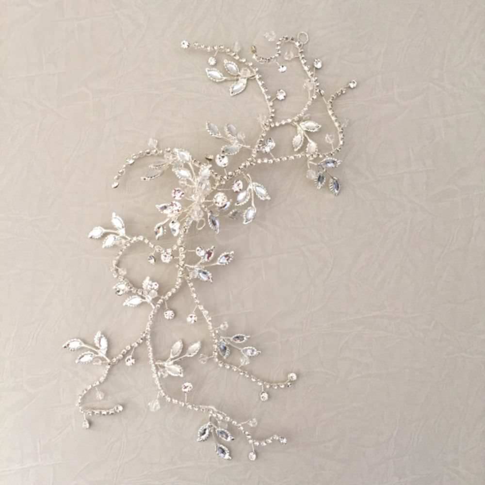 【ヘッドドレス】feuille ヘッドアクセサリー/ブライダルアクセサリー 【結婚式 ヘアアクセサリー】