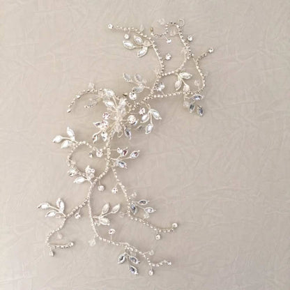 【ヘッドドレス】feuille ヘッドアクセサリー/ブライダルアクセサリー 【結婚式 ヘアアクセサリー】