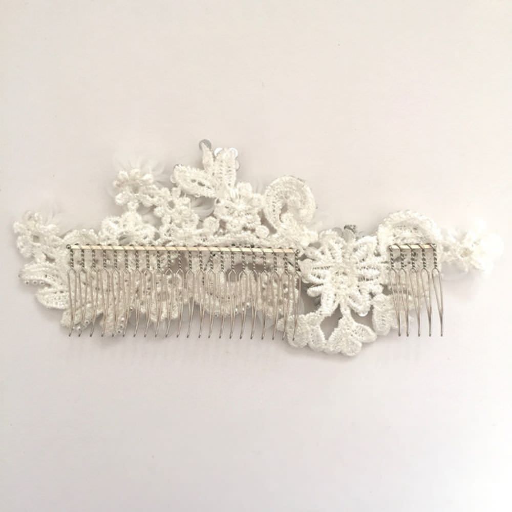 【ヘッドドレス】Cheri 刺繍ヘッドアクセサリー 【結婚式 ヘアアクセサリー】