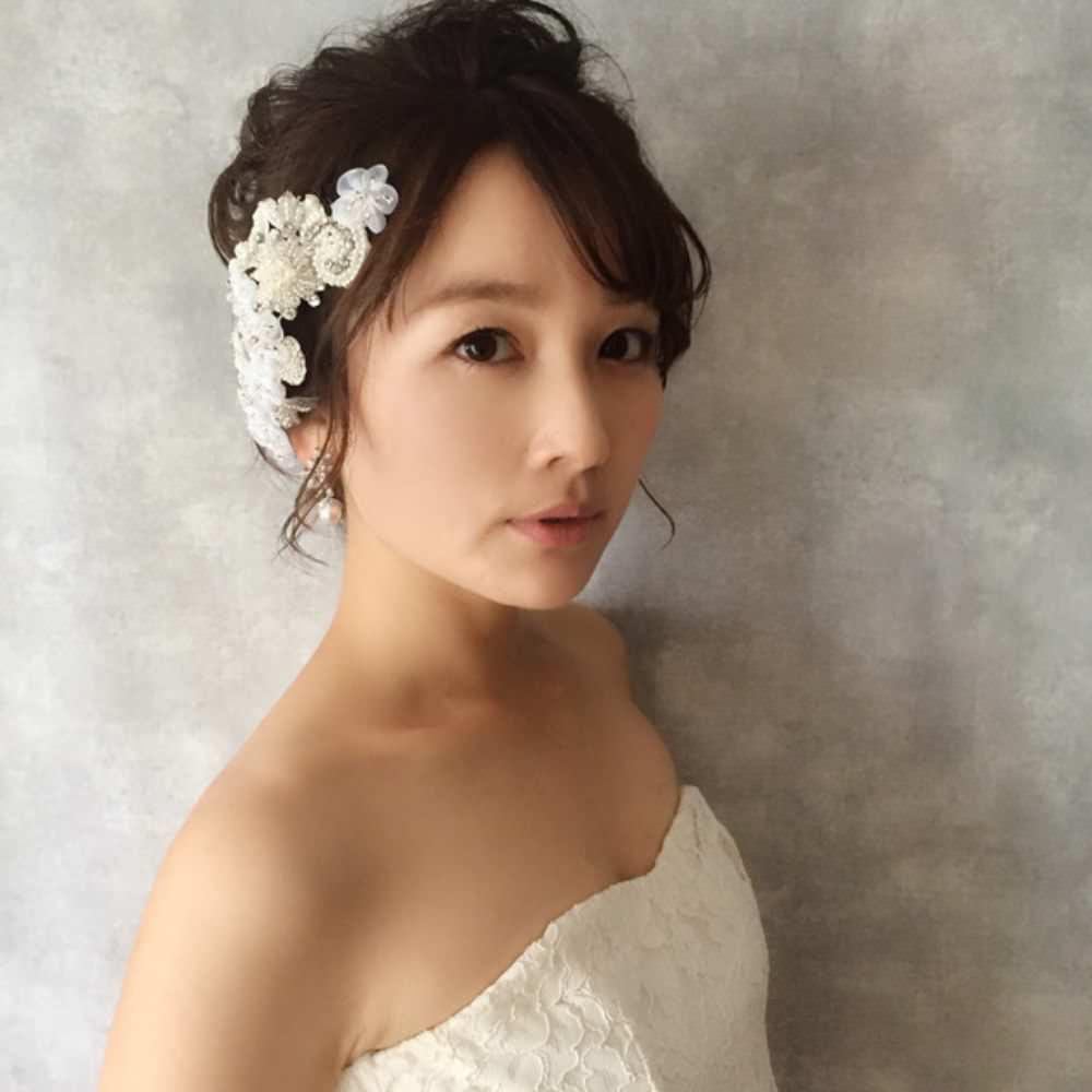 【ヘッドドレス】Cheri 刺繍ヘッドアクセサリー 【結婚式 ヘアアクセサリー】