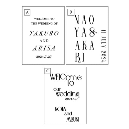 【レンタル】 welcome box ホワイト×クリア【結婚式 ウェルカムボード ウェルカムボックス】