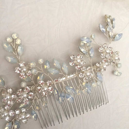 【ヘッドドレス】opal ヘッドアクセサリー/ブライダルアクセサリー 【結婚式 ヘアアクセサリー】