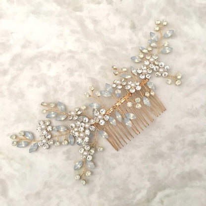 【ヘッドドレス】opal ヘッドアクセサリー/ブライダルアクセサリー 【結婚式 ヘアアクセサリー】