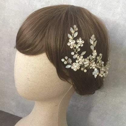 【ヘッドドレス】opal ヘッドアクセサリー/ブライダルアクセサリー 【結婚式 ヘアアクセサリー】
