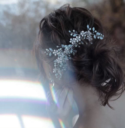 【ヘッドドレス】opal ヘッドアクセサリー/ブライダルアクセサリー 【結婚式 ヘアアクセサリー】