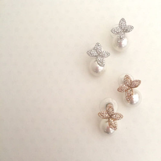 【ピアス・イヤリング】chum ジルコニアピアス 【結婚式 ピアス イヤリング】