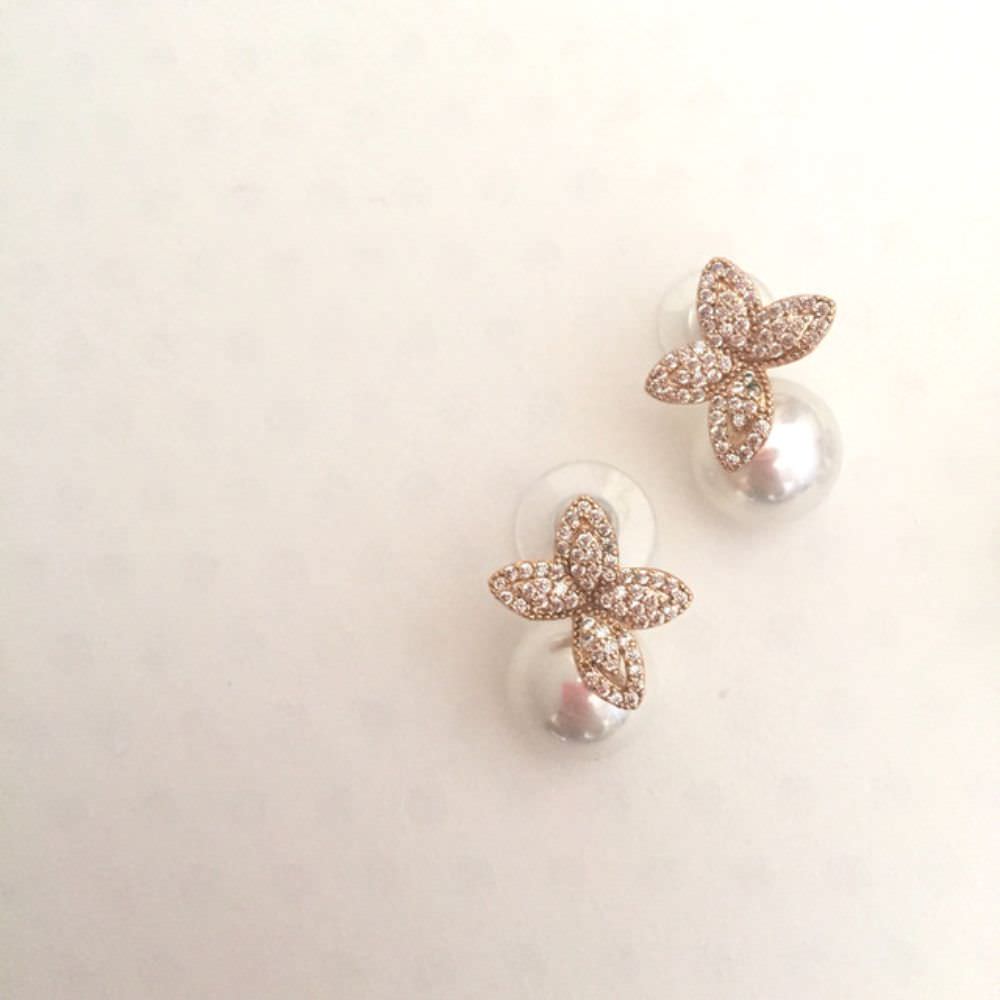 【ピアス・イヤリング】chum ジルコニアピアス 【結婚式 ピアス イヤリング】