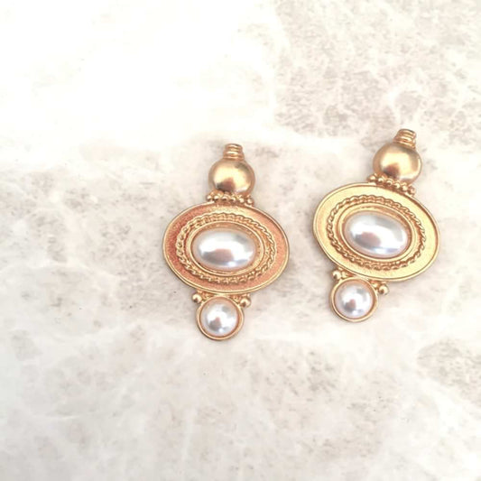 【ピアス・イヤリング】ai ゴールドピアス/ブライダルアクセサリー 【結婚式 ピアス イヤリング】