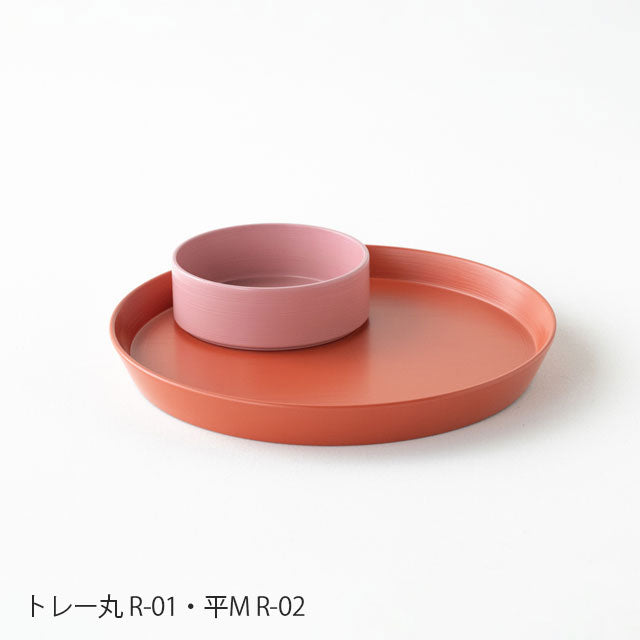 プレートセット(トレー丸・平M)【結婚式 ギフト 引き出物 食器類】