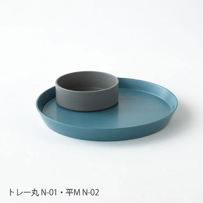 プレートセット(トレー丸・平M)【結婚式 ギフト 引き出物 食器類】