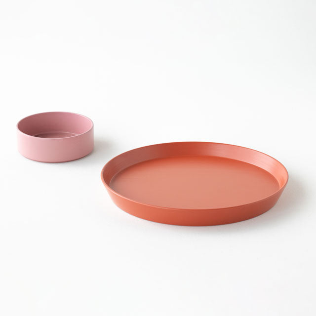 プレートセット(トレー丸・平M)【結婚式 ギフト 引き出物 食器類】