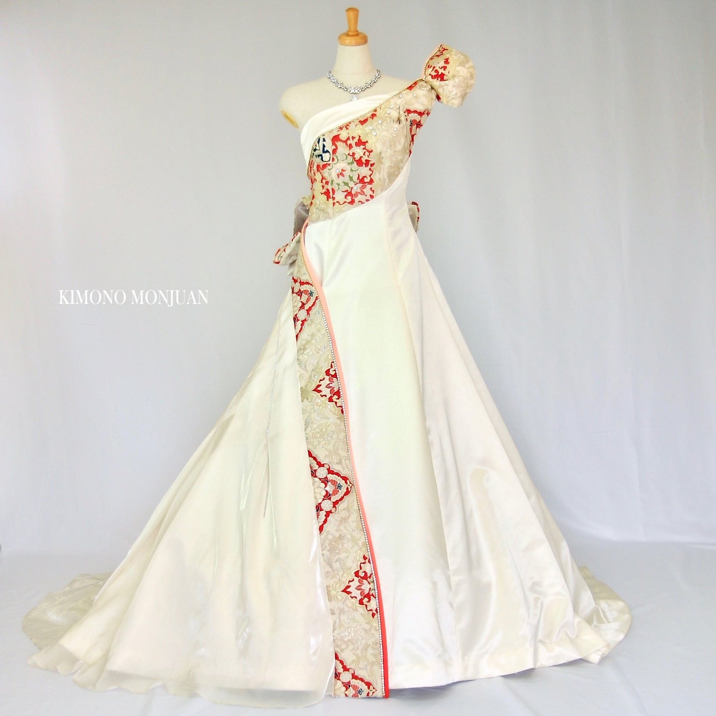 サテンに帯地【結婚式 レンタル】