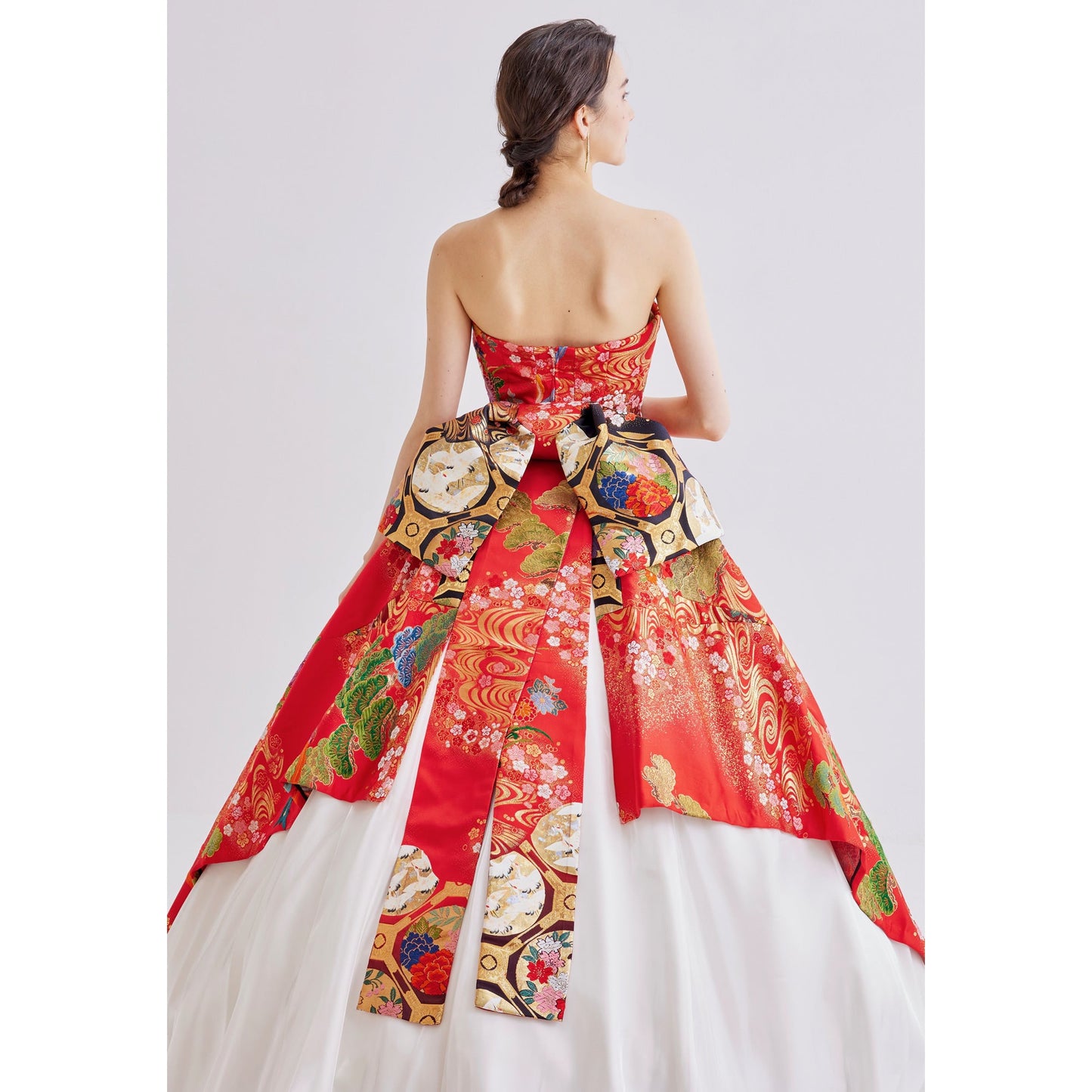 赤鳳凰打掛【結婚式 レンタル】