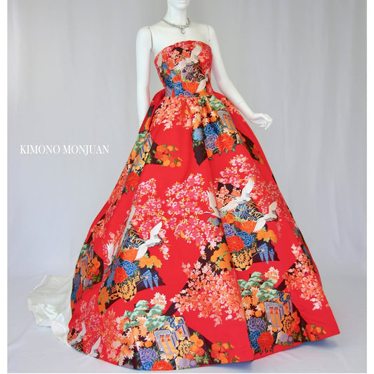 赤地打掛【結婚式 レンタル】