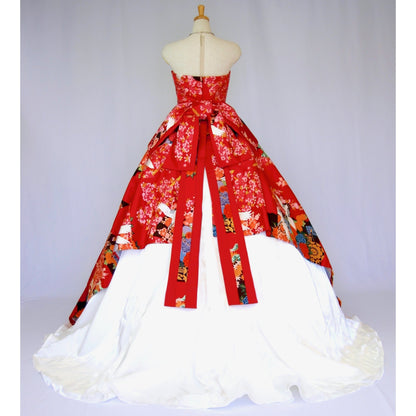 赤地打掛【結婚式 レンタル】