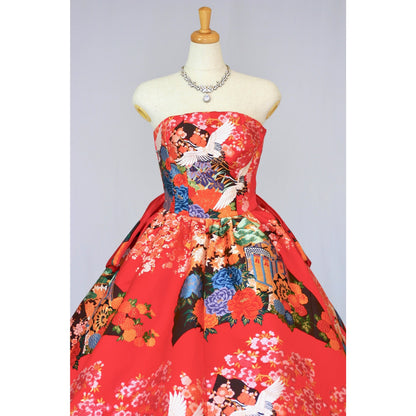 赤地打掛【結婚式 レンタル】